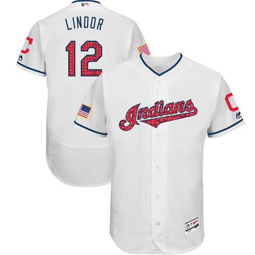 MLB, Shirts, Indians Francisco Lindor Jersey